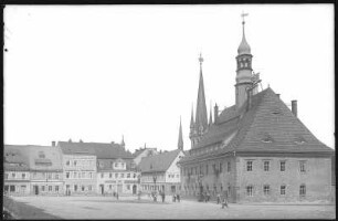 Neustadt in Sachsen. Markt