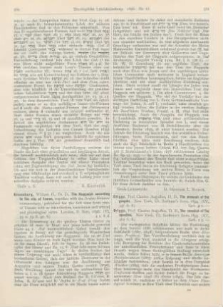 570-573 [Rezension] Briggs, Charles Augustus, The messiah of the apostles
