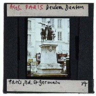 Paris, Paris, Denkmal für Danton