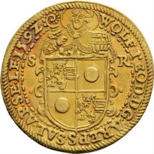 Münze, 2 Dukaten, 1592
