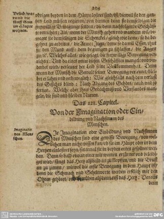 Das 121. Capitel. - Das 131. Capitel.