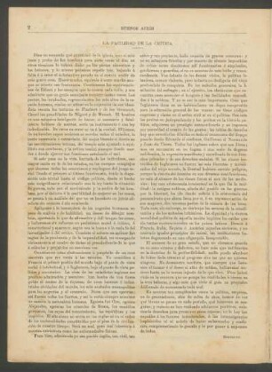 La facilidad de la crítica