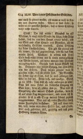 614-618, Christ! Du bist erloeset! Glaubest du es? ...