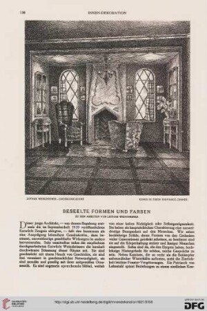 32: Beseelte Formen und Farben : zu den Arbeiten von Lothar Weinzheimer