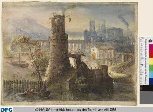 Landschaft mit Turm