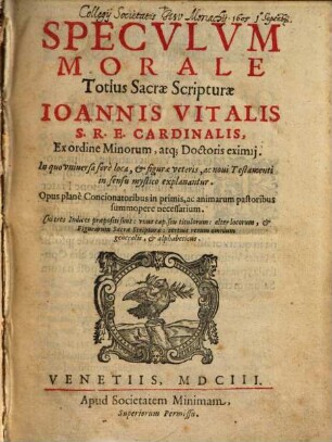 Speculum morale totius Sacrae Scripturae