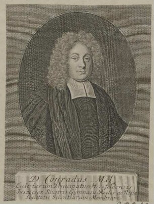 Bildnis des Conradus Mel