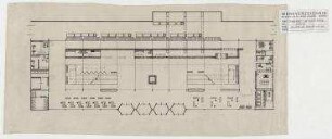 Studienarbeit Luftschiffhafen (nicht realisiert) – Grundriss