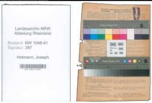 Entnazifizierung Joseph Hetmann , geb. 27.02.1907 (Polizist)