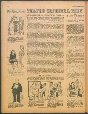 Los últimos estrenos [Caricaturas]