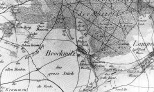 Lampertswalde-Brockwitz. Oberreit, Sect. Großenhain, 1841/43