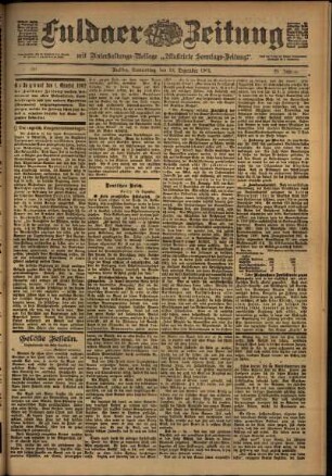 Ausgabe vom Donnerstag, den 19. Dezember 1901.
