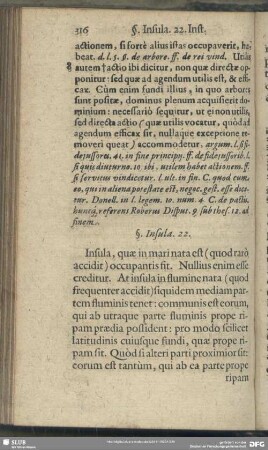 §. Insula. 22.