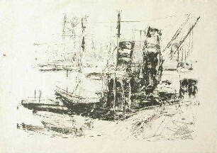 Schlepper im Hamburger Hafen