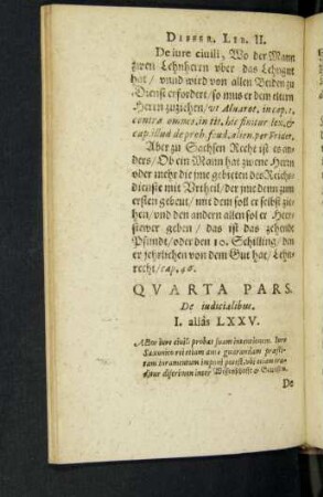 Quarta Pars. De iudicialibus.