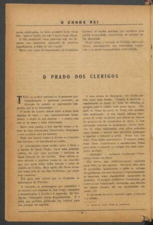 O Prado dos Clérigos