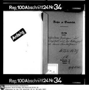 Verschiedene Irrungen des Domkapitels und der Ritterschaft mit dem Landesherrn