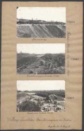 Planieren 14.05.1917. (Feldbahn Ribemont-Sery-Mezières-Front.)