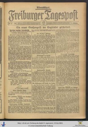 25.10.1918 (Abendblatt)