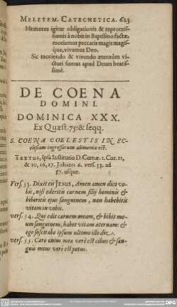 Dominica XXX. Ex. Quaest. 75. & seqq.