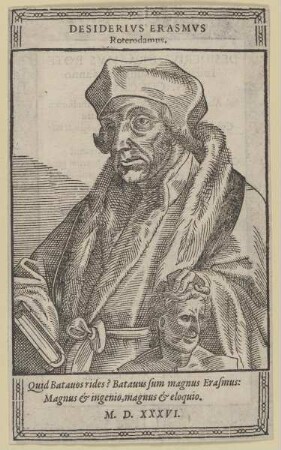 Bildnis des Desiderivs Erasmvs
