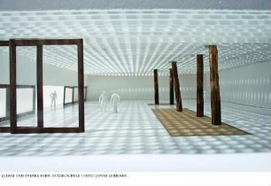 Nordischer Pavillon - Modell des Gesamtgebäudes