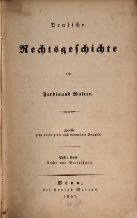 Deutsche Rechtsgeschichte, 1