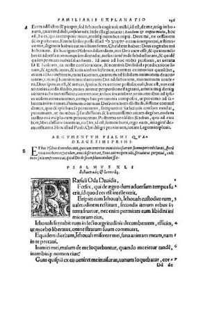 Psalmvs XLI.