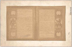 Pfann, Paul; Graphische Arbeiten - Gruß - u. Glückwunschurkunde (Ansicht)