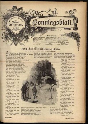 Ausgabe vom Sonntag, den 27. Dezember 1903.