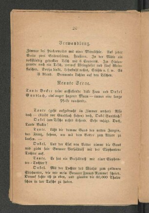 Verwandlung.