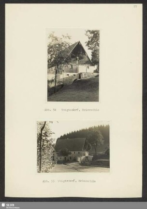 Abb. 54-55 Voigtsdorf, Erlermühle