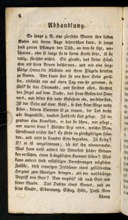 8-15, Abhandlung