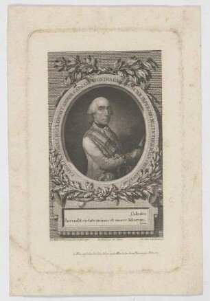 Bildnis des Carolus de Clerfayt