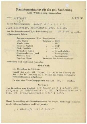 Brugger, Josef
