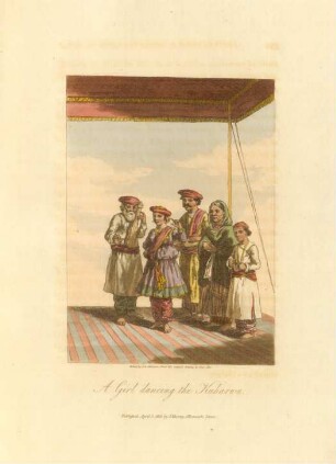 A girl dancing the Kuharwa