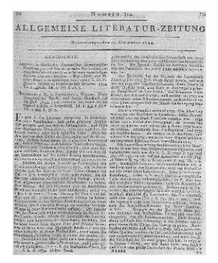 Neues genealogisches Reichs- und Staats-Handbuch. Auf das Jahr 1794. Frankfurt am Main: Varrentrapp & Wenner 1794