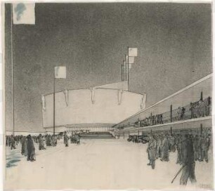 Rostock, St. Georgs-Platz, Stadthalle Rostock, Wettbewerb