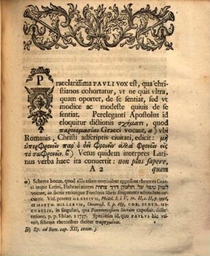 Promotionem doctoralem quinque theologiae licentiatorum ... indicit et ad eam ... invitat Christianus Fridericus Boernerus : [Programma quo simul de modestia, qua theologum praeditum esse oportet, ad Rom. c. XII, c. 3.]