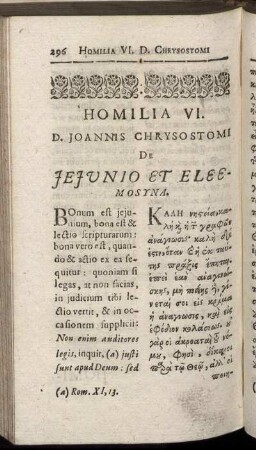 Homilia VI.