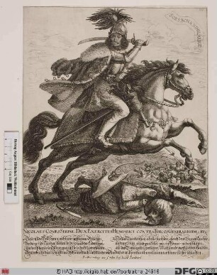 Bildnis Miklós [Nicolaus] II Graf Zrínyi