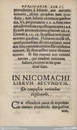 IN NICOMACHI LIBRUM SECUNDUM.