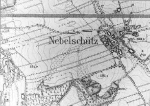 Nebelschütz. Meßtischblatt, Sekt. Kamenz, 1904