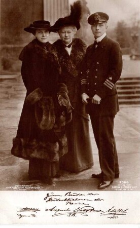 Prinz Adalbert von Preußen mit Familie