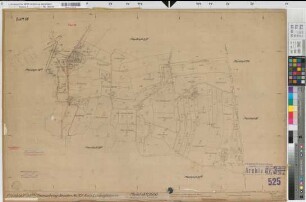 Lüdinghausen (Lüdinghausen), Umlegung Lüdinghausen, Bl.86 Zuteilungskarte Senden Plbl 23,2