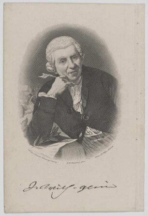 Bildnis des Johann Wilhelm Ludwig Gleim