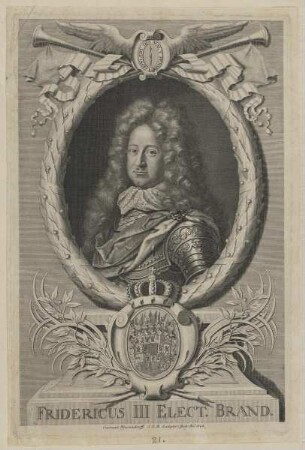 Bildnis des Fridericus III Brand.