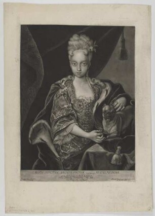 Bildnis der Maria Josepha von Polen