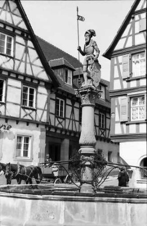 Bretten: Brunnenfigur