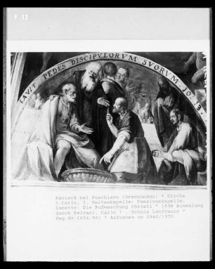 Szenen aus der Passion Christi: Fusswaschung Christi